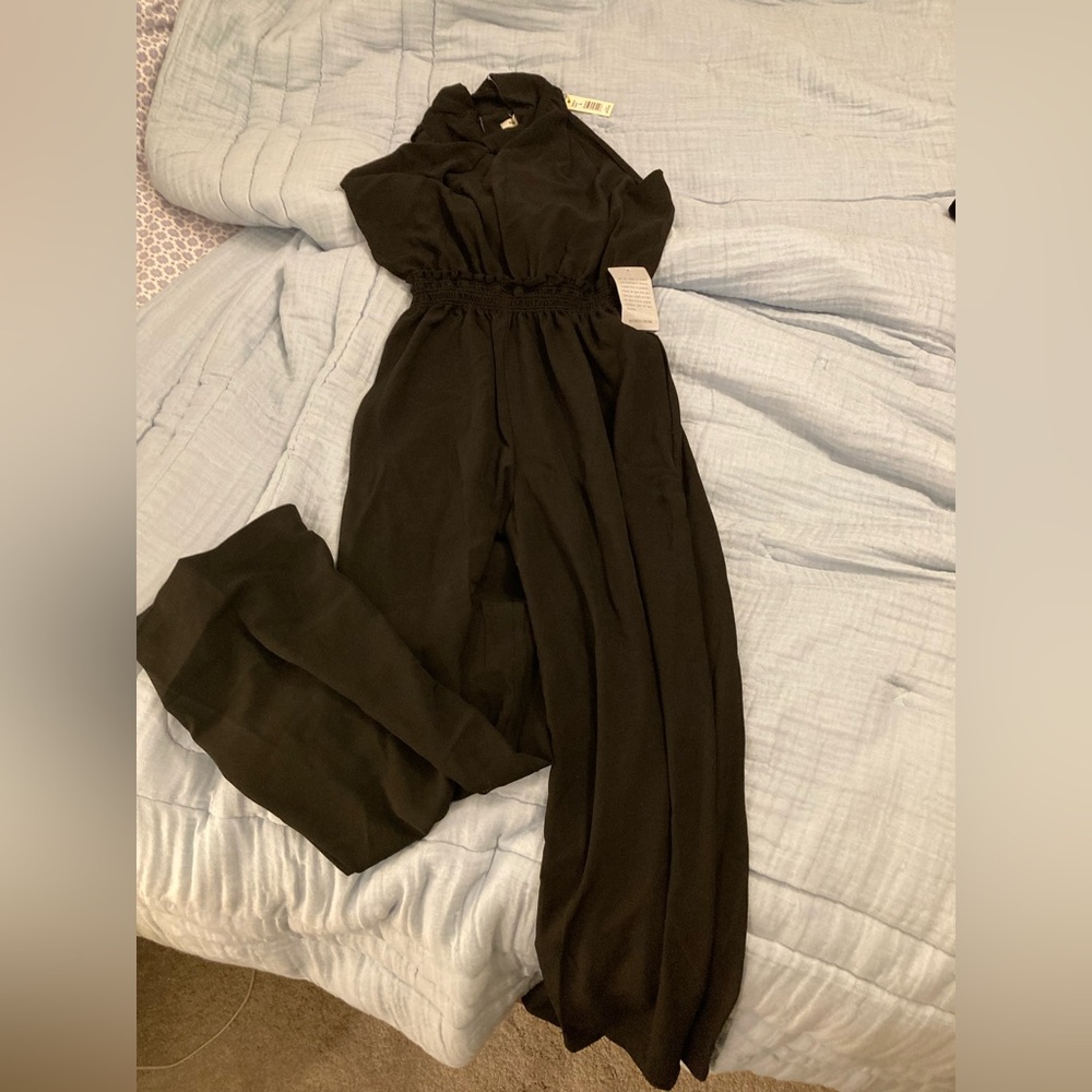 New with tags! Max Studio perfect black jumpsuit!